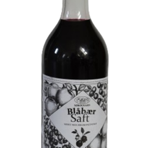 Blåbær saft - æblesødet