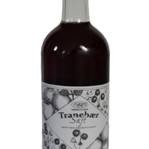 Tranebær saft - æblesødet